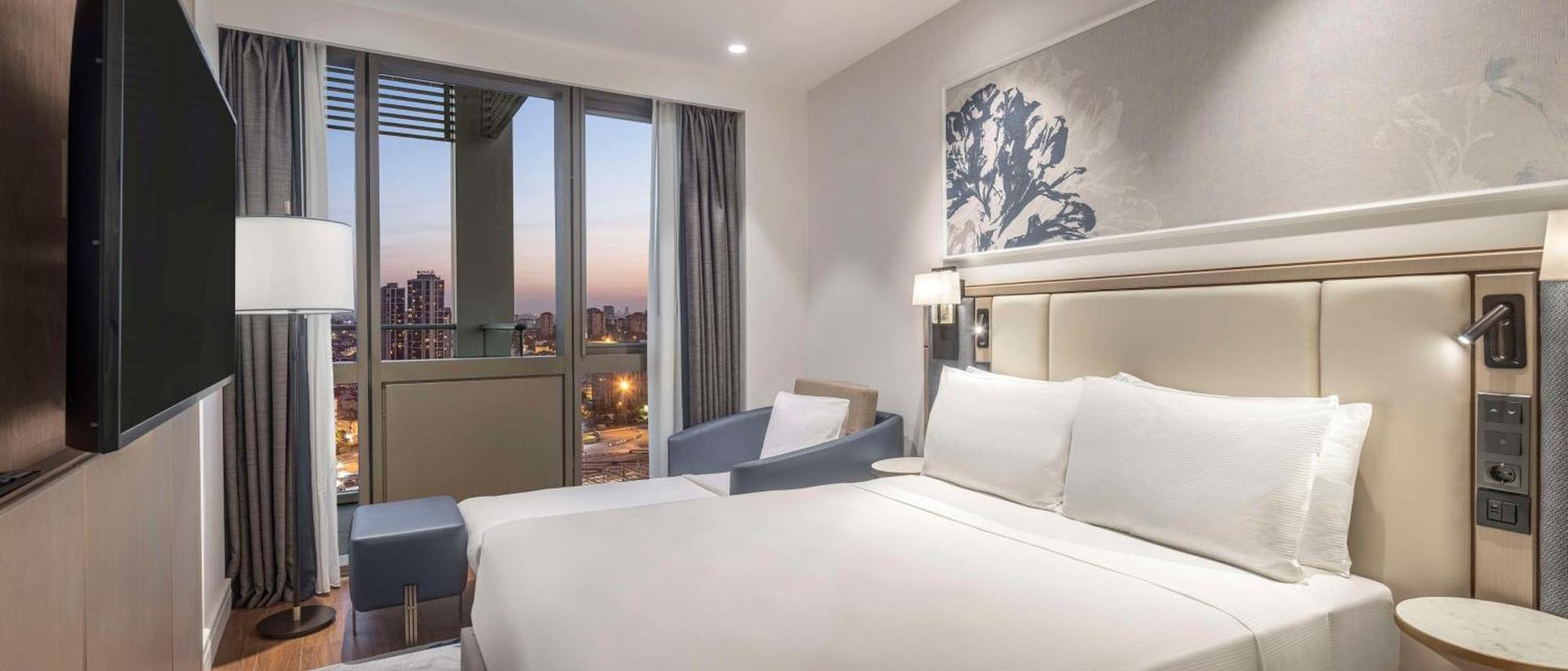 Hilton Mall Of Istanbul Istambul Exterior foto A bedroom at the hotel