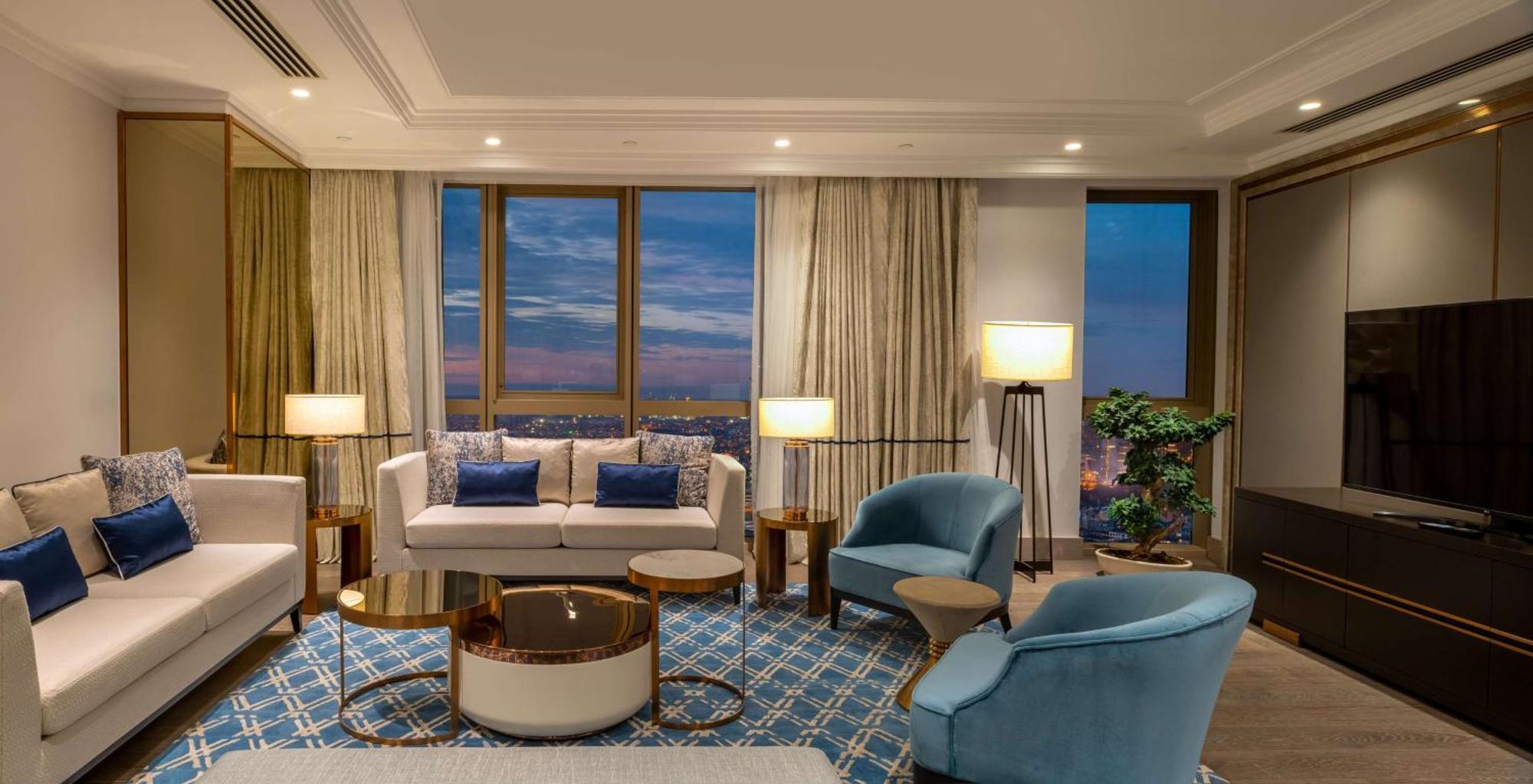 Hilton Mall Of Istanbul Istambul Exterior foto A living room at the hotel