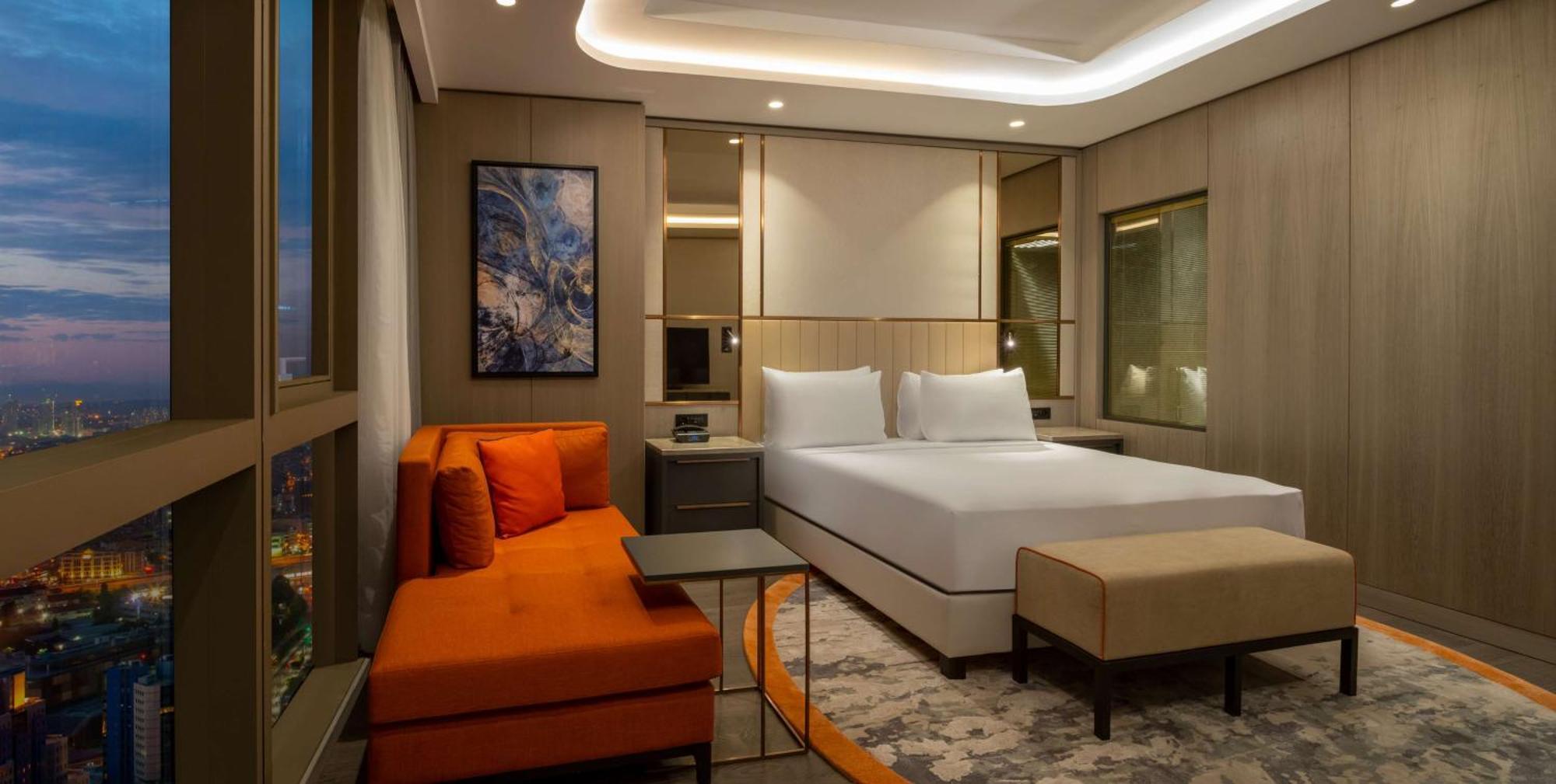Hilton Mall Of Istanbul Istambul Exterior foto A bedroom at the hotel