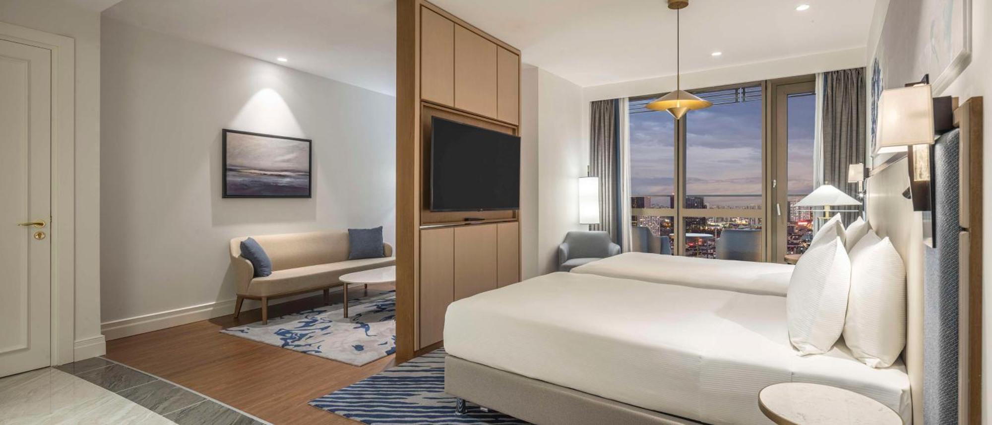 Hilton Mall Of Istanbul Istambul Exterior foto A guest room at the hotel